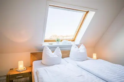 Ein Bett oder Betten in einem Zimmer der Unterkunft 