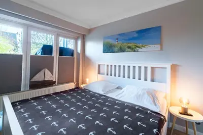 Ein Bett oder Betten in einem Zimmer der Unterkunft 