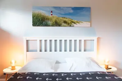 Ein Bett oder Betten in einem Zimmer der Unterkunft 