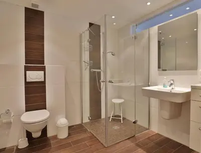 Ein Badezimmer in der Unterkunft 