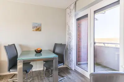 Ein Sitzbereich in der Unterkunft 