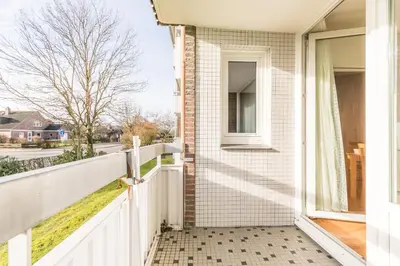 Ein Balkon oder eine Terrasse in der Unterkunft 