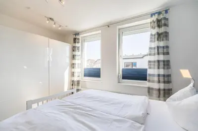 Ein Bett oder Betten in einem Zimmer der Unterkunft 