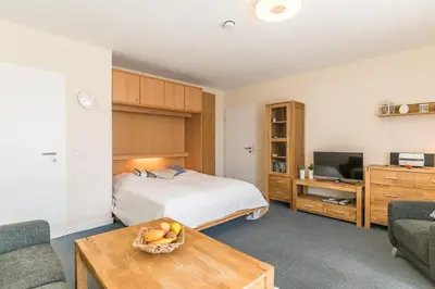 Ein Bett oder Betten in einem Zimmer der Unterkunft 