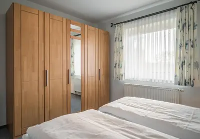 Ein Bett oder Betten in einem Zimmer der Unterkunft 