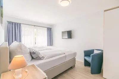 Ein Bett oder Betten in einem Zimmer der Unterkunft 