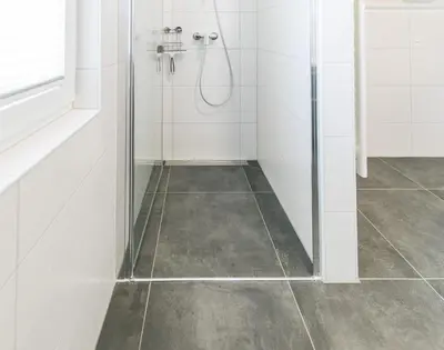 Ein Badezimmer in der Unterkunft Strandtraum Strandtraum
