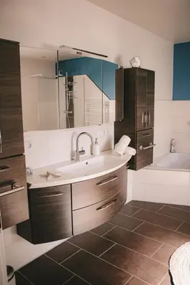 Ein Badezimmer in der Unterkunft Maricas Meereszeiten Wellness