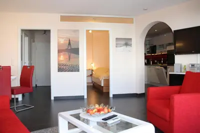 Ein Sitzbereich in der Unterkunft Lord Nelson 513