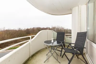 Ein Balkon oder eine Terrasse in der Unterkunft Lord Nelson 201