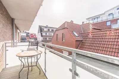 Ein Balkon oder eine Terrasse in der Unterkunft 