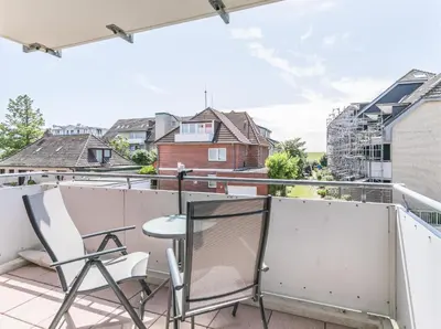 Ein Balkon oder eine Terrasse in der Unterkunft 