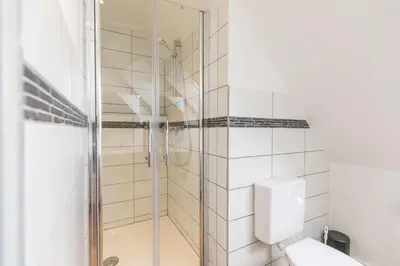 Ein Badezimmer in der Unterkunft Ferienhaus Ben Ferienhaus Ben