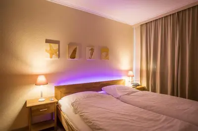Ein Bett oder Betten in einem Zimmer der Unterkunft 