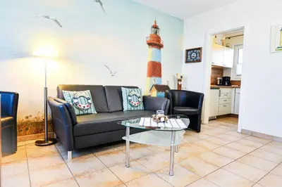 Küche/Küchenzeile in der Unterkunft Haus am Waldbad AW25