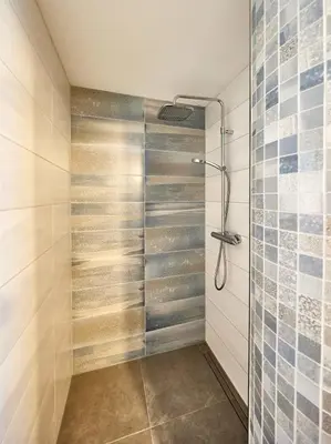 Ein Badezimmer in der Unterkunft Nordseestern