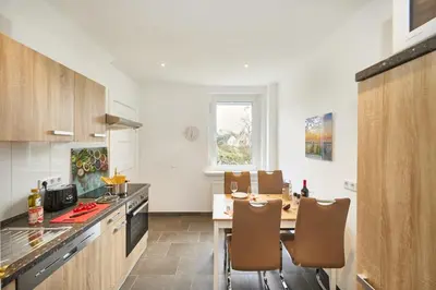 Küche/Küchenzeile in der Unterkunft Strandhus Cuxi - 2