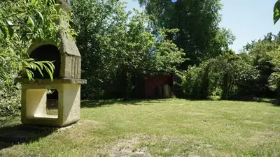 Ein Garten an der Unterkunft Strandhus Cuxi - 3