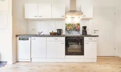 Küche/Küchenzeile in der Unterkunft Strandhus Cuxi - 3