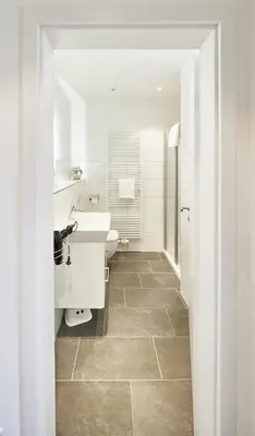 Ein Badezimmer in der Unterkunft Strandhus Cuxi - 3