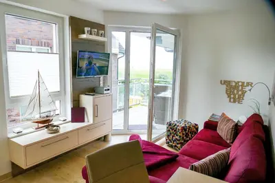 TV/Unterhaltungsangebot in der Unterkunft Haus Dünenweg 37 DU03