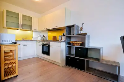Küche/Küchenzeile in der Unterkunft Haus Frauenpreiss F502