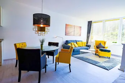 Ein Sitzbereich in der Unterkunft Haus Frauenpreiss F505