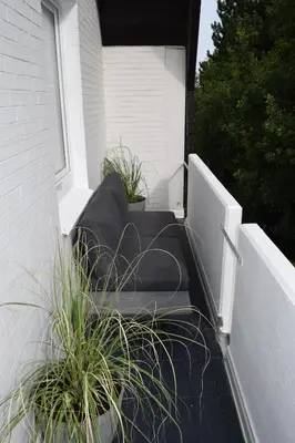 Ein Sitzbereich in der Unterkunft Schönes Apartment (Nr. 9) über 2 Etagen