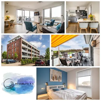 Grundriss der Unterkunft 5 Sterne Penthouse Strandsuite