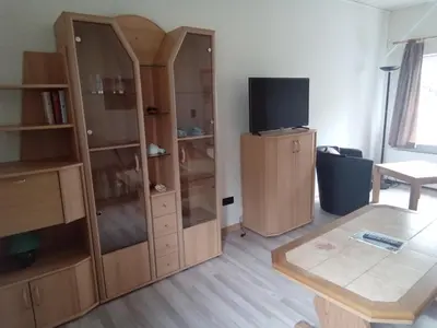 TV/Unterhaltungsangebot in der Unterkunft Ferienwohnung Wremen