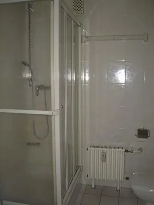 Ein Badezimmer in der Unterkunft Seehütte Ferienwohnung 604