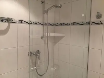 Ein Badezimmer in der Unterkunft Seehütte Ferienwohnung 507