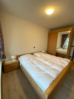 Ein Bett oder Betten in einem Zimmer der Unterkunft Meeresbrandung, Ferienwohnung 29