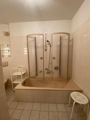 Ein Badezimmer in der Unterkunft Meeresbrandung, Ferienwohnung 29