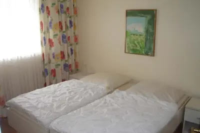 Ein Bett oder Betten in einem Zimmer der Unterkunft Nautilus, Ferienwohnung 23