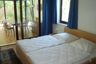 Ein Bett oder Betten in einem Zimmer der Unterkunft Am grooten Steen 22