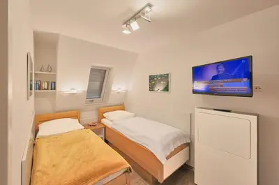 TV/Unterhaltungsangebot in der Unterkunft Düne 1, Ferienwohnung 12