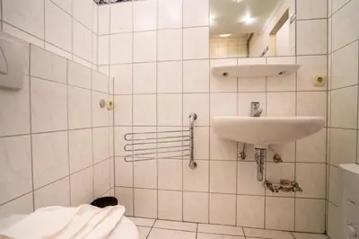 Ein Badezimmer in der Unterkunft Hus Willem Wohnung I 14