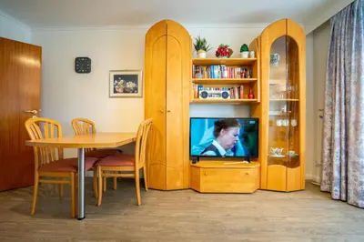 TV/Unterhaltungsangebot in der Unterkunft Hus Willem Wohnung I 14