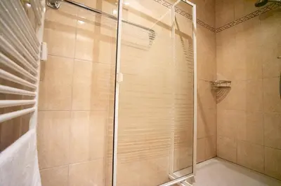 Ein Badezimmer in der Unterkunft Hus Willem Wohnung I 20