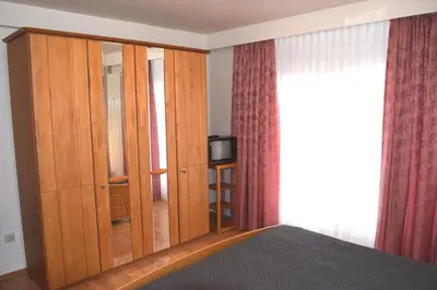 Ein Bett oder Betten in einem Zimmer der Unterkunft Hus Willem Wohnung II 23