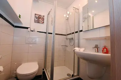 Ein Badezimmer in der Unterkunft Viktoriastraße 5 Elsi 807, ehem Spahn