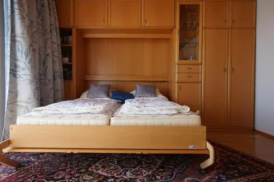 Ein Bett oder Betten in einem Zimmer der Unterkunft Viktoriastraße 5 Jochim 840