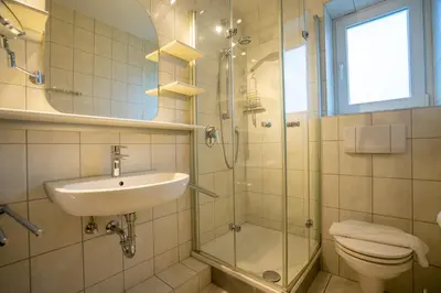 Ein Badezimmer in der Unterkunft Seemeile 3 1
