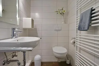 Ein Badezimmer in der Unterkunft Seemeile 3 2