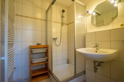 Ein Badezimmer in der Unterkunft Felber