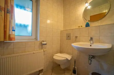 Ein Badezimmer in der Unterkunft Bohne