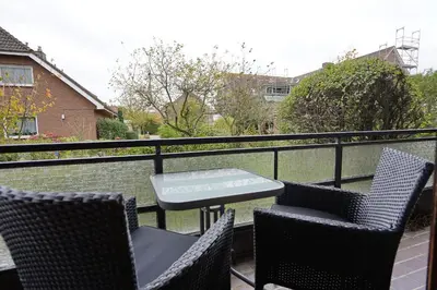 Ein Balkon oder eine Terrasse in der Unterkunft Viktoriastraße 5 D Thomsen 806