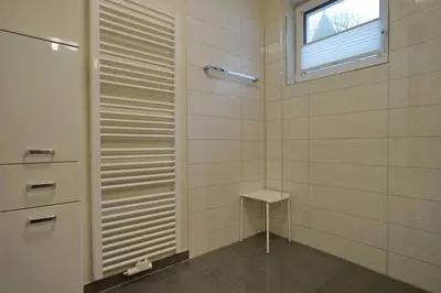 Ein Badezimmer in der Unterkunft Strandgeflüster