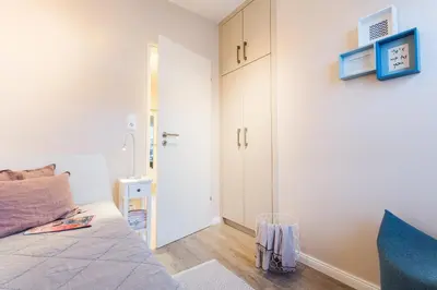Ein Bett oder Betten in einem Zimmer der Unterkunft Törn 33